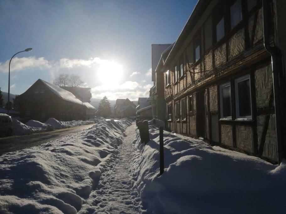 Guenstige, Schoene Ferienwohnung Im Wanderparadies Wernigerode Zewnętrze zdjęcie